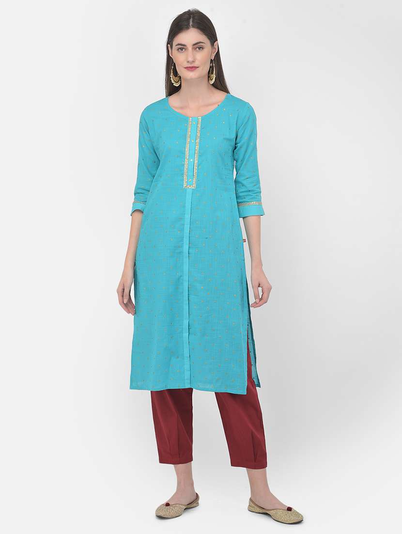women's straight kurta