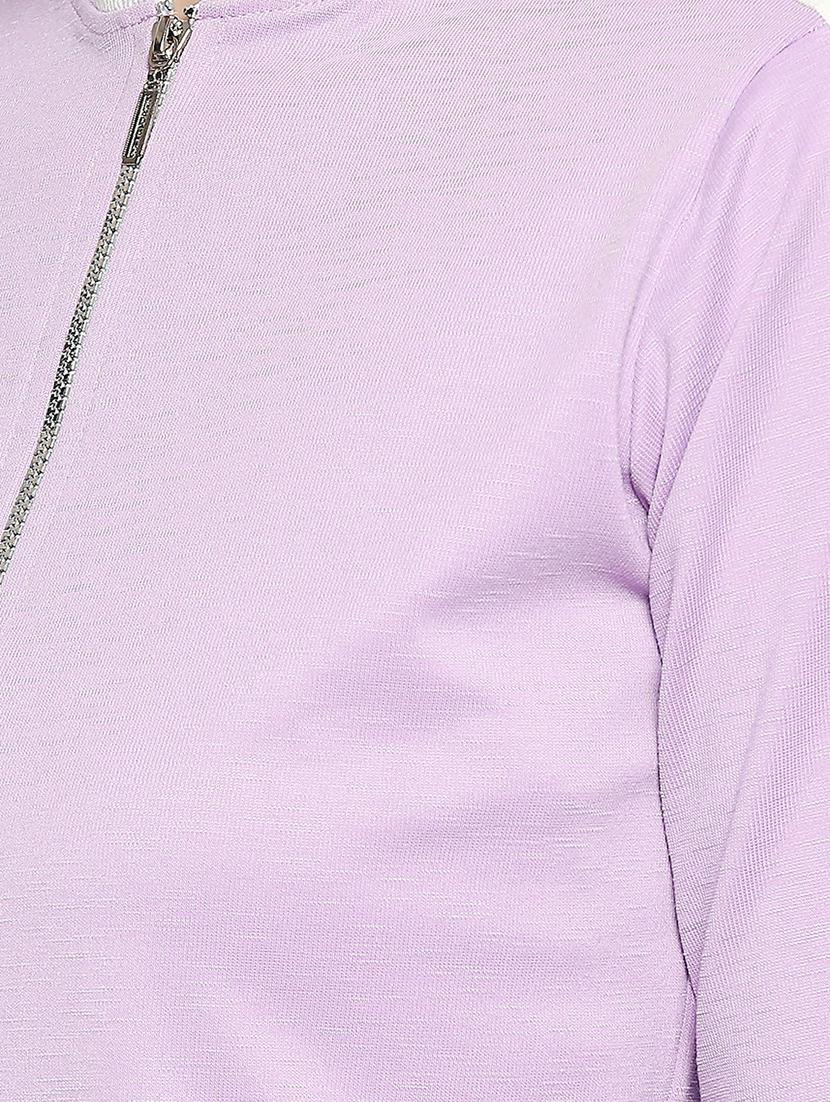 purple solid jacket - 17994449 - Standard Image - 4