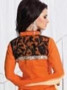orange cotton kurti - 17994679 - Standard Image - 1