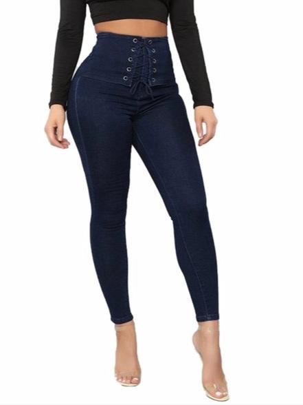 dark blue denim jeans - 17994837 - Standard Image - 1