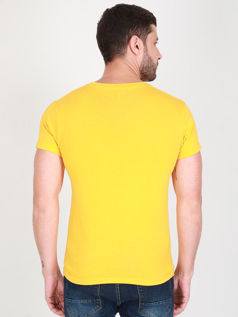 yellow printed t-shirt - 17995787 -  Standard Image - 1