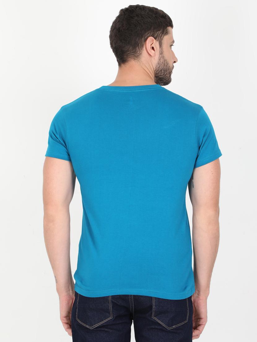 blue printed t-shirt - 17995846 - Standard Image - 1