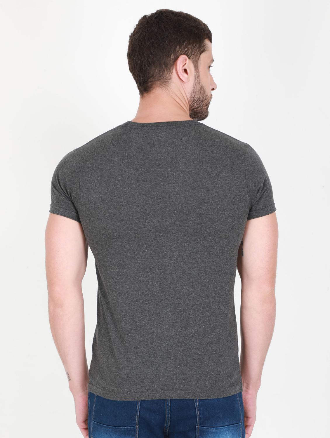 grey printed t-shirt - 17996663 - Standard Image - 1