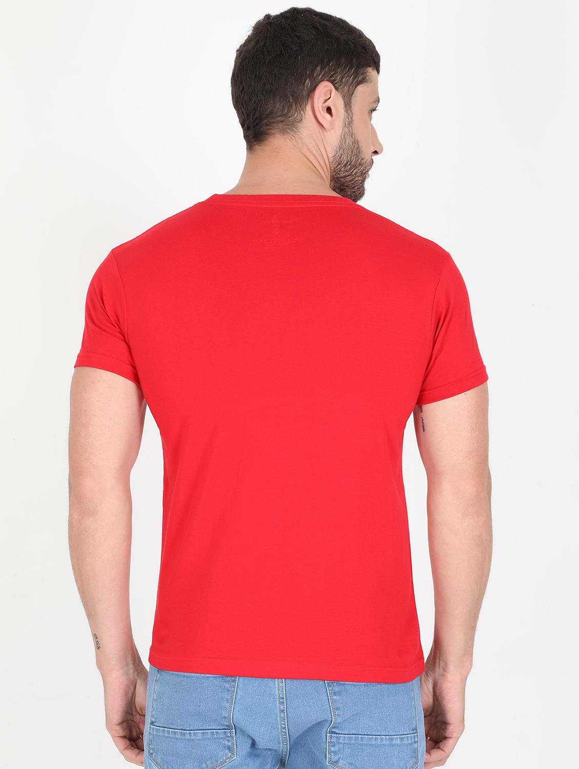 red printed t-shirt - 17996696 -  Standard Image - 1