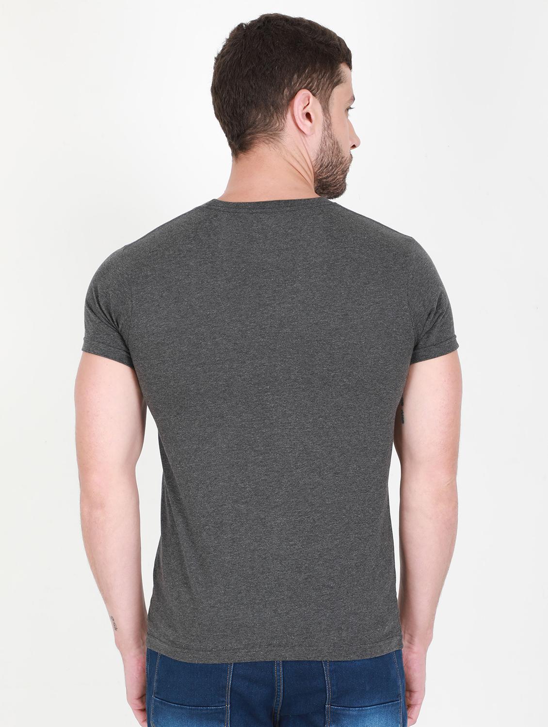 grey printed t-shirt - 17996698 - Standard Image - 1