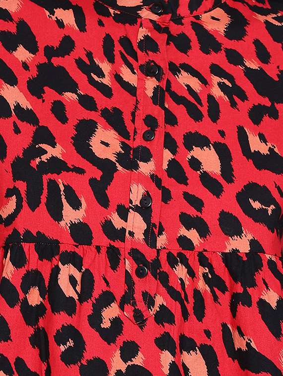 women's straight mandarin neck top - 17996895 -  Standard Image - 4