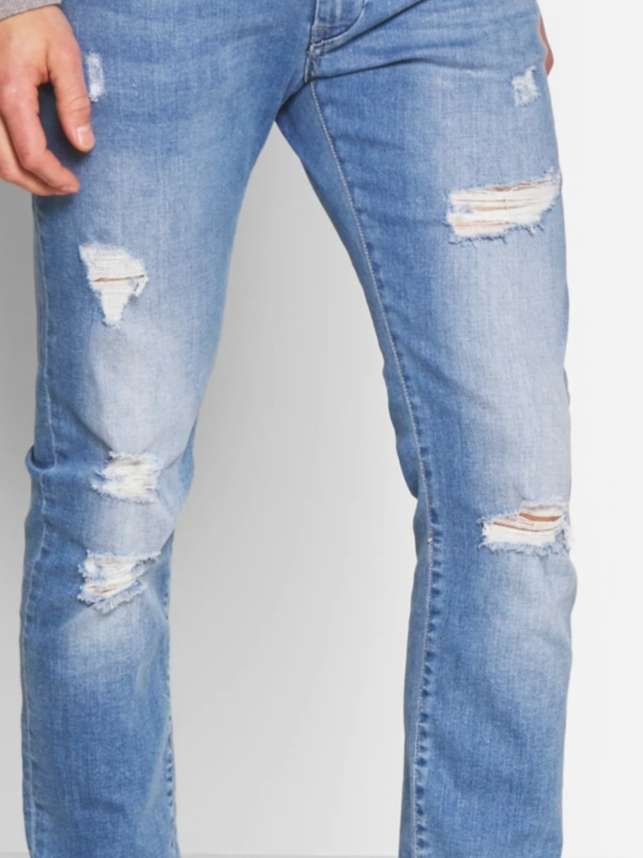multi colored denim jeans - 17996964 -  Standard Image - 1