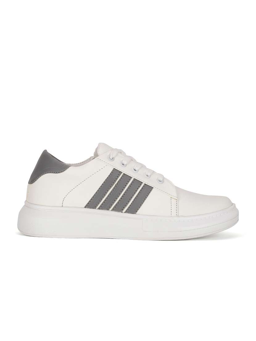 white lace up sneakers - 17997420 -  Standard Image - 1