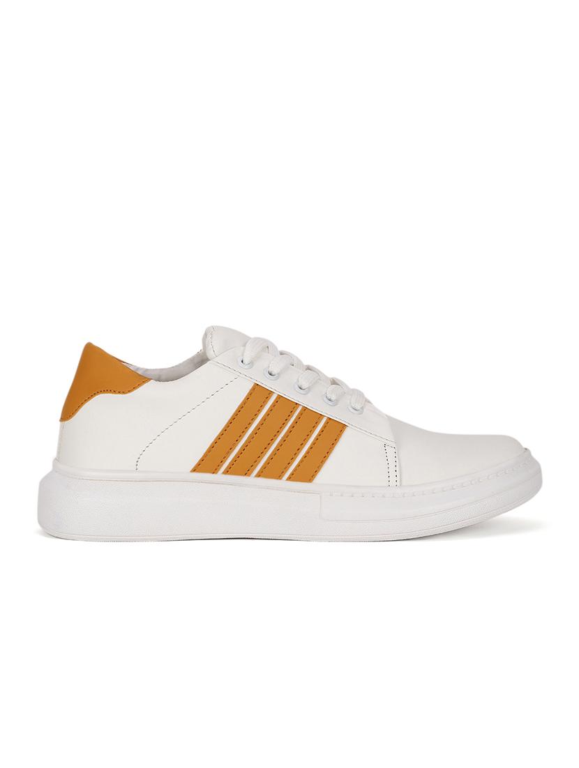 white lace up sneakers - 17997422 - Standard Image - 1