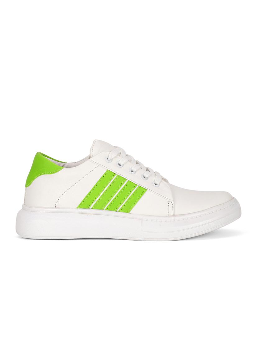 white lace up sneakers - 17997423 - Standard Image - 1