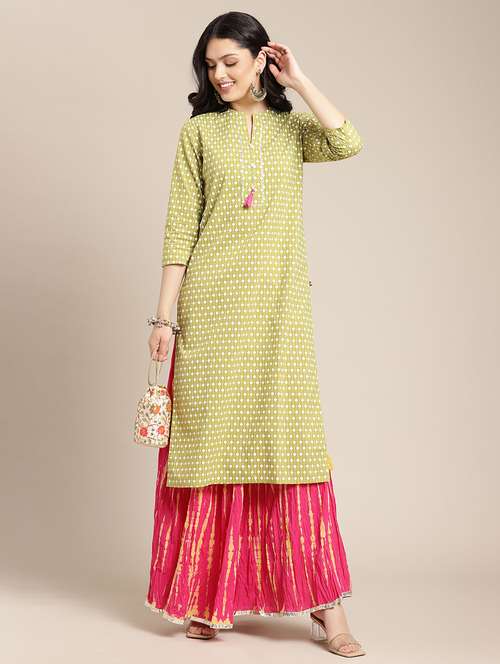 women's straight kurta - 17997959 -  Standard Image - 0
