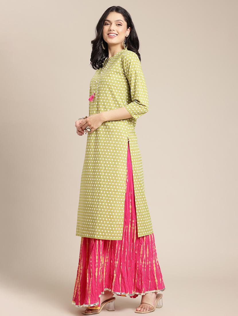 women's straight kurta - 17997959 -  Standard Image - 1