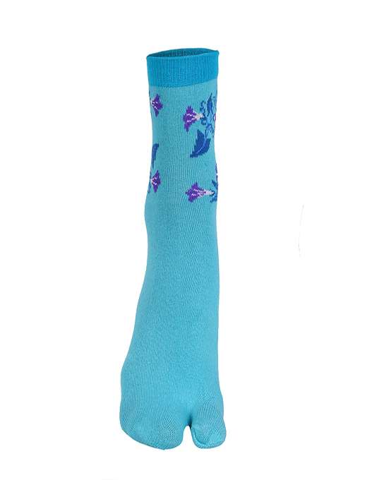 ankii cotton floral premium women ankle socks with thumb, pack of 3 - 18000180 -  Standard Image - 1