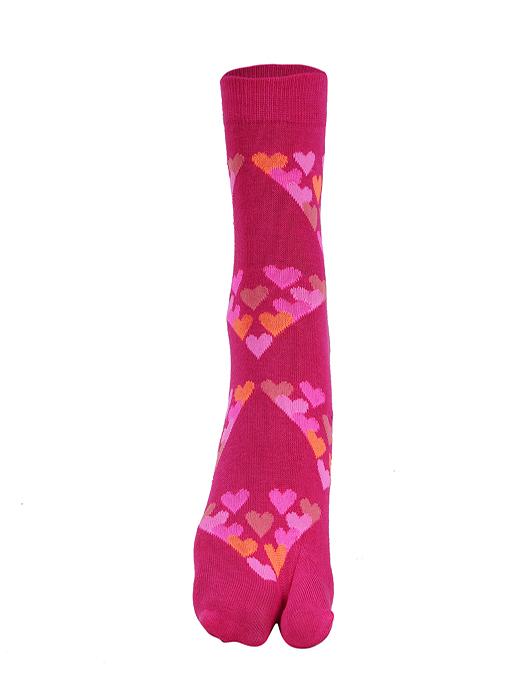 ankii cotton prints premium women socks with thumb, pack of 3 - 18000369 - Standard Image - 1
