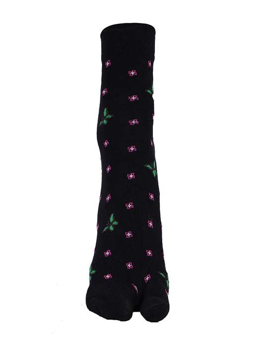 ankii cotton self design women premium ankle socks with thumb, pack of 3 - 18000410 -  Standard Image - 1