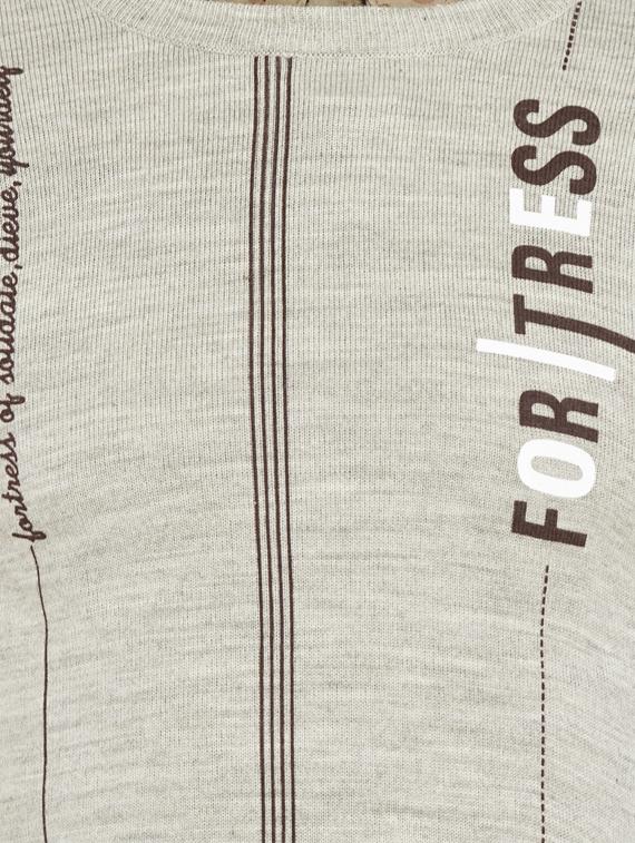 grey printed pullover - 18000589 - Standard Image - 4