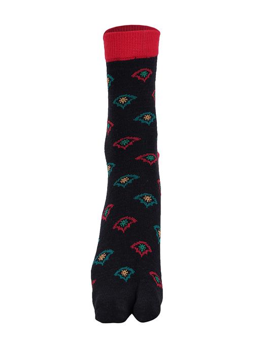 ankii cotton self design premium women socks with thumb, pack of 3 - 18000689 -  Standard Image - 1