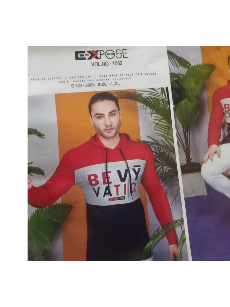 red cotton sweatshirt - 18000872 - Standard Image - 1