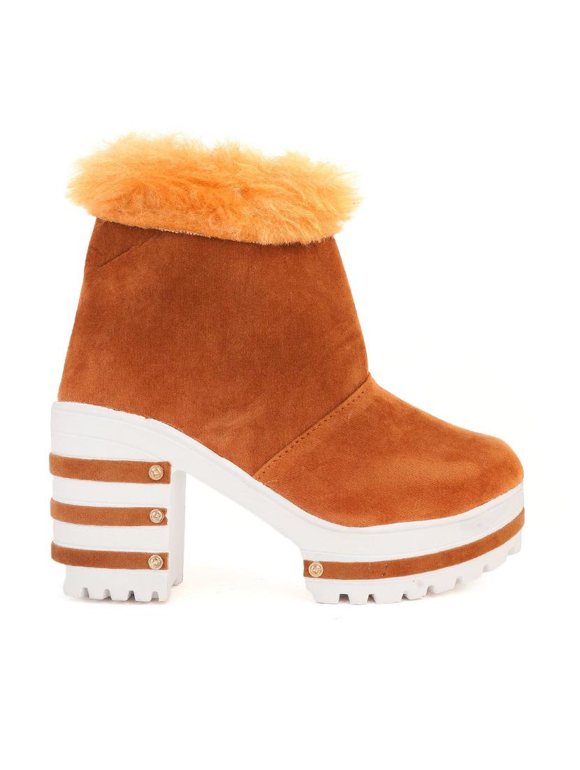 tan ankle  boot - 18002788 -  Standard Image - 1