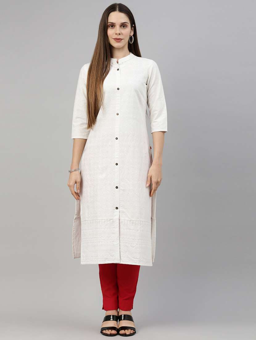women's front slit kurta