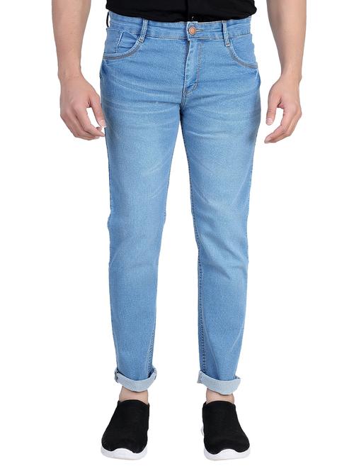 mens slim fit plain jeans - 18003474 -  Standard Image - 0