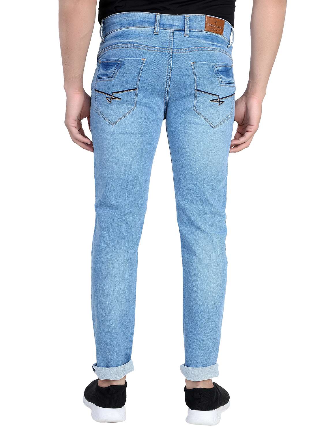 Buy online Mens Slim Fit Plain Jeans from Clothing for Men by
