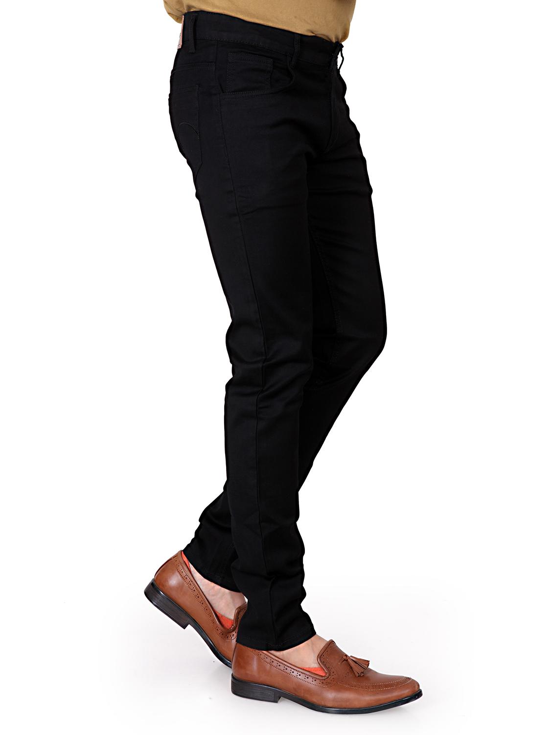mens slim fit plain jeans - 18003478 - Standard Image - 1
