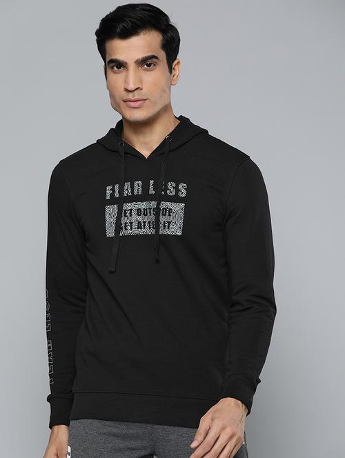 black printed sweatshirt - 18003703 - Standard Image - 0
