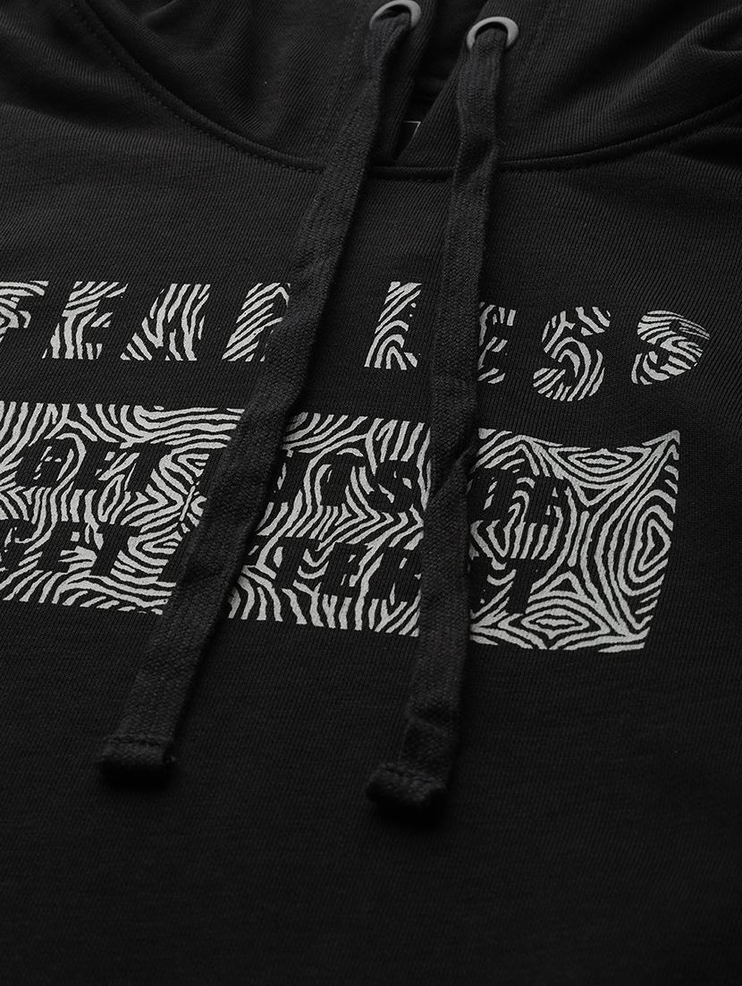 black printed sweatshirt - 18003703 - Standard Image - 4
