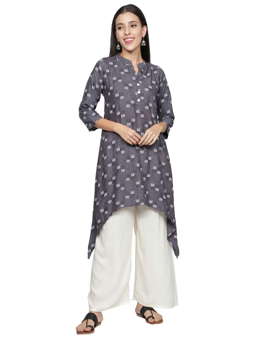 women's asymmetric kurta
