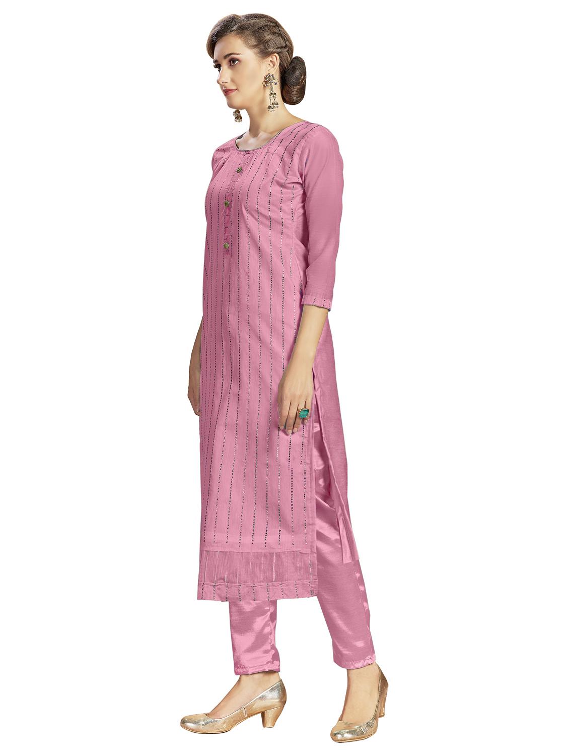 embroidered unstitched suit set - 18005272 - Standard Image - 1