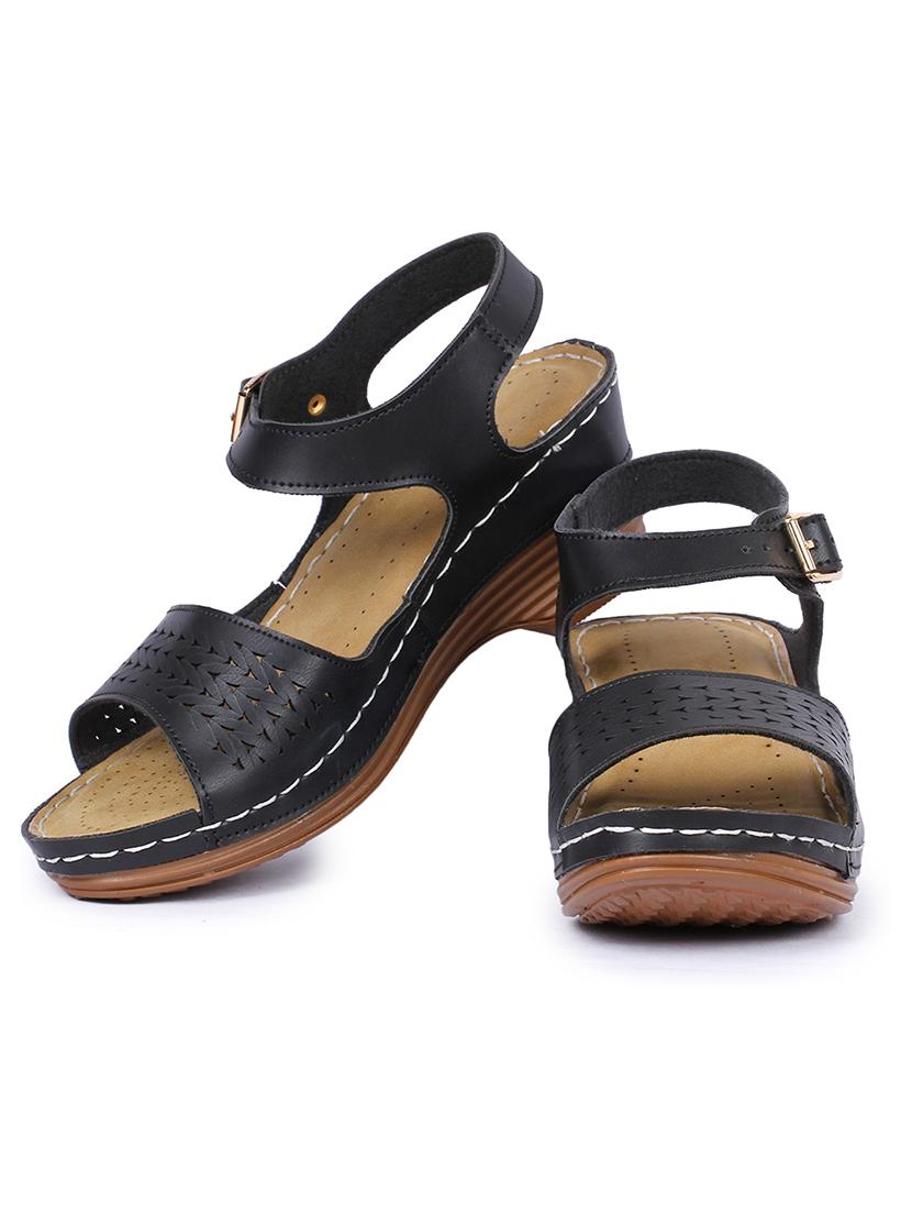 munrofit women's doctor sole wedges - 18005785 - Standard Image - 4