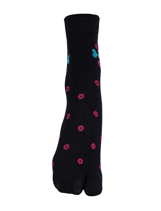 ankii cotton self design premium women socks with thumb, pack of 3 - 18006872 -  Standard Image - 1