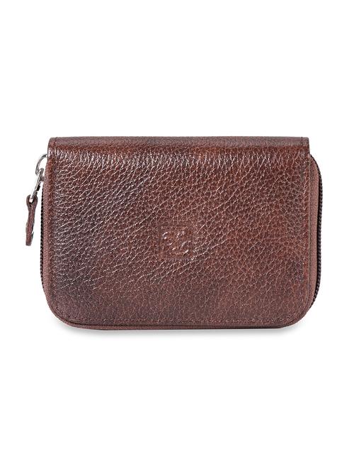 brown leather card holder - 18007226 - Standard Image - 0