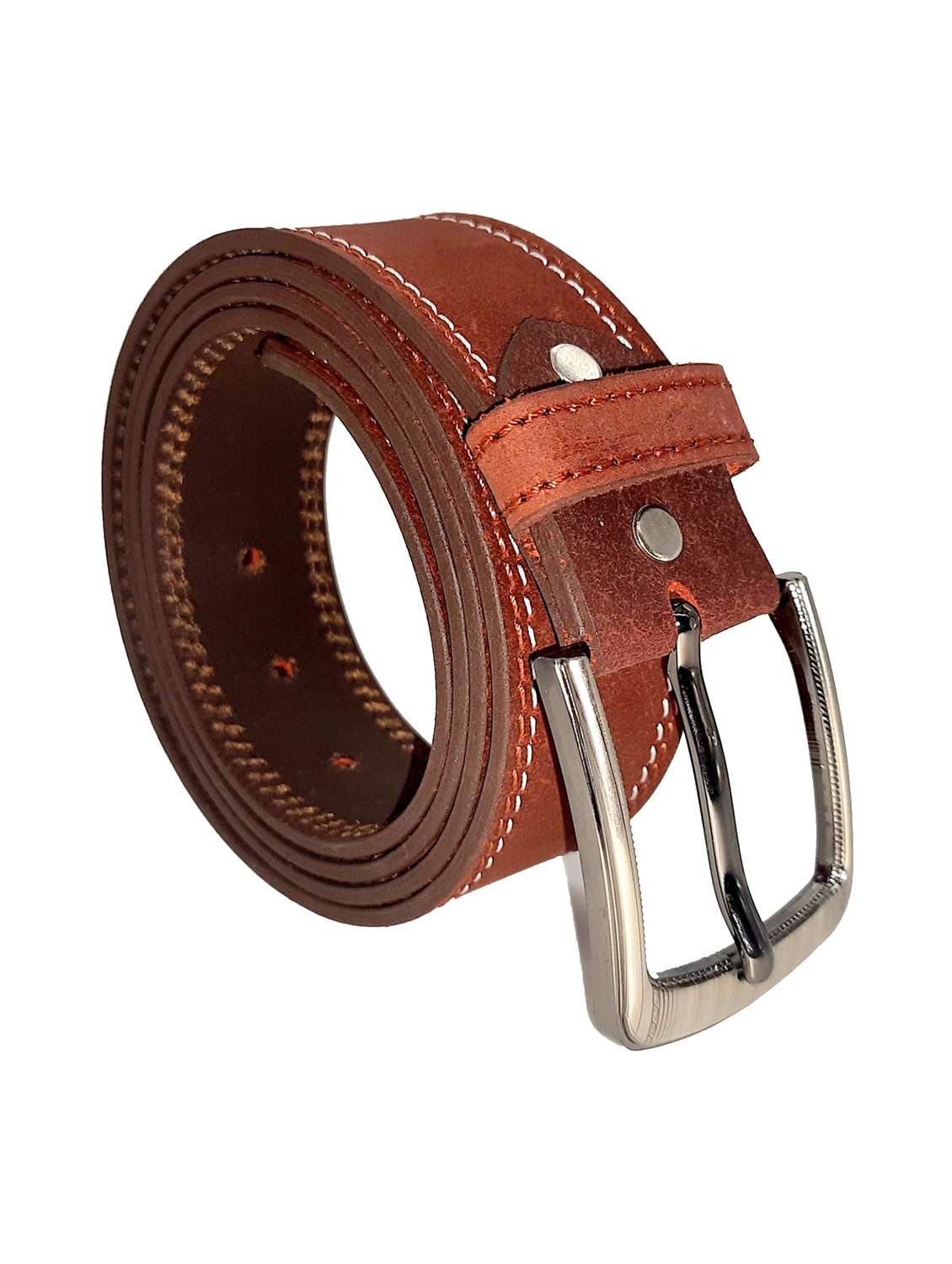 brown leather belt - 18008506 -  Standard Image - 1