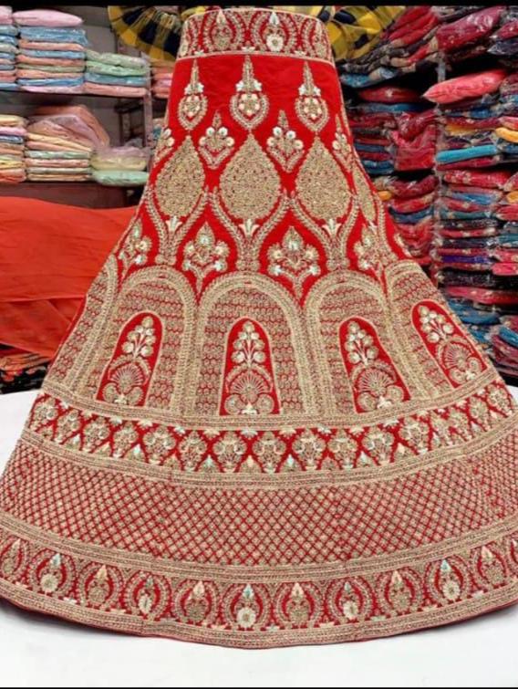 lehnga with hand work - 18009246 - Standard Image - 1