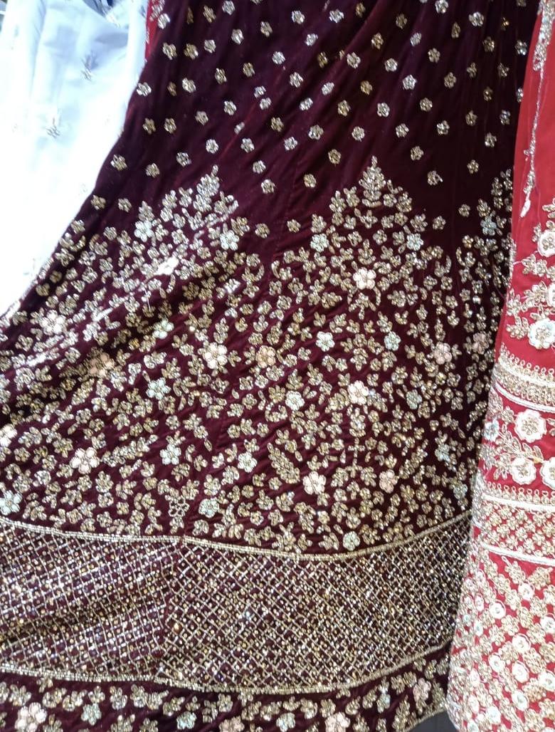 lehenga with hand work - 18009558 - Standard Image - 1