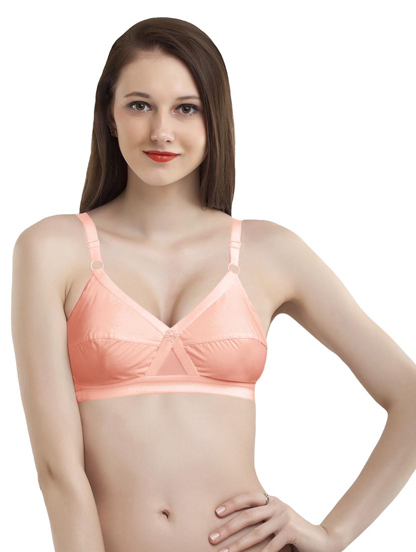set of 3 solid regular bra - 18009697 - Standard Image - 1