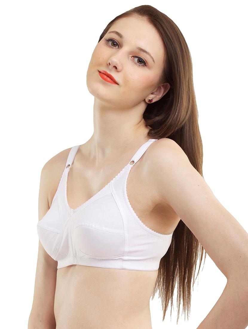white non padded minimizer bra - 18009712 - Standard Image - 1