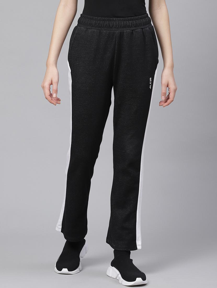 high rise side taped  track pant