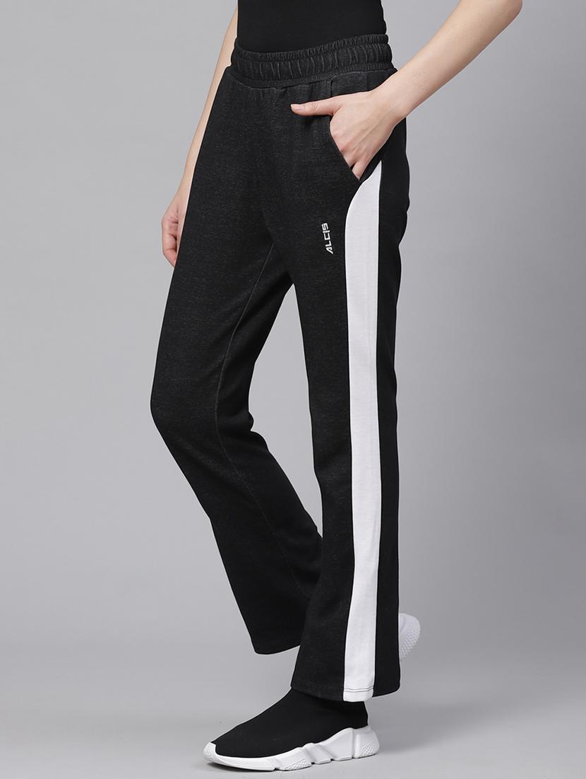 high rise side taped track pant - 18009789 - Standard Image - 1