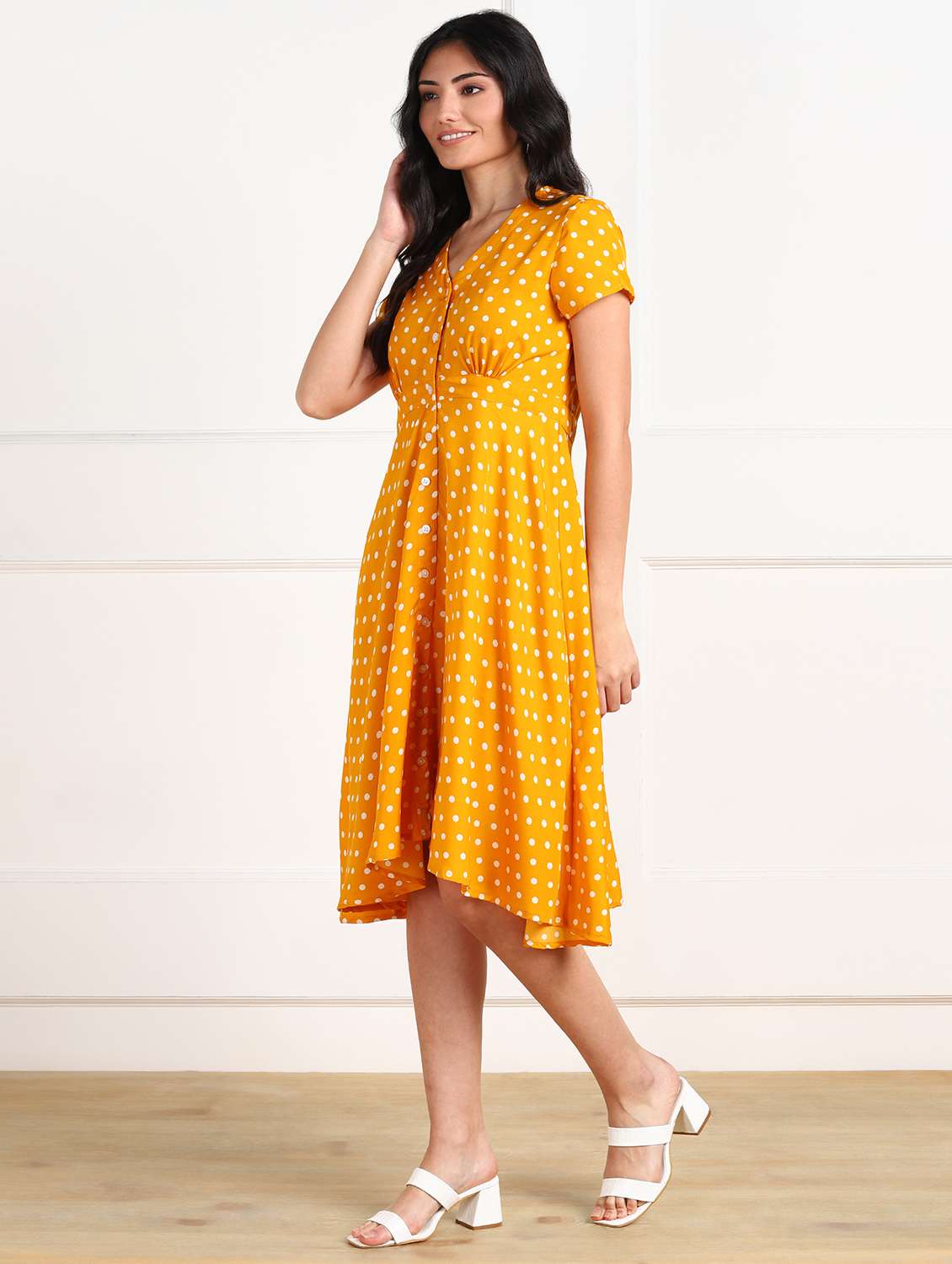 women's floral dress - 18010946 - Standard Image - 1