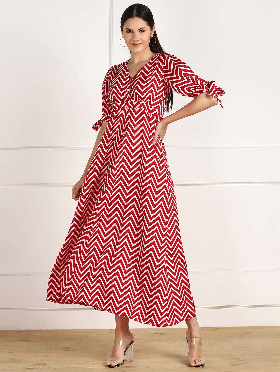 women's  printed dress - 18010947 -  Zoom Image - 0