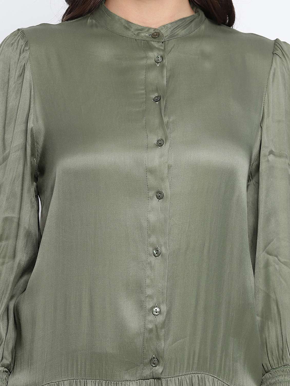 women's fit & flare solid dress - 18013302 - Standard Image - 4