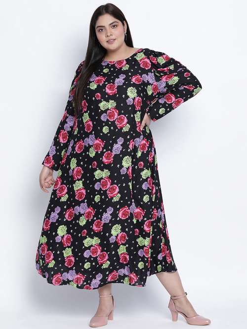 women's floral dress - 18013316 - Standard Image - 0