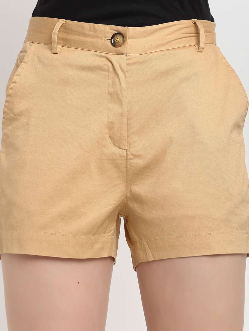 mid rise solid regular short - 18013896 -  Standard Image - 4