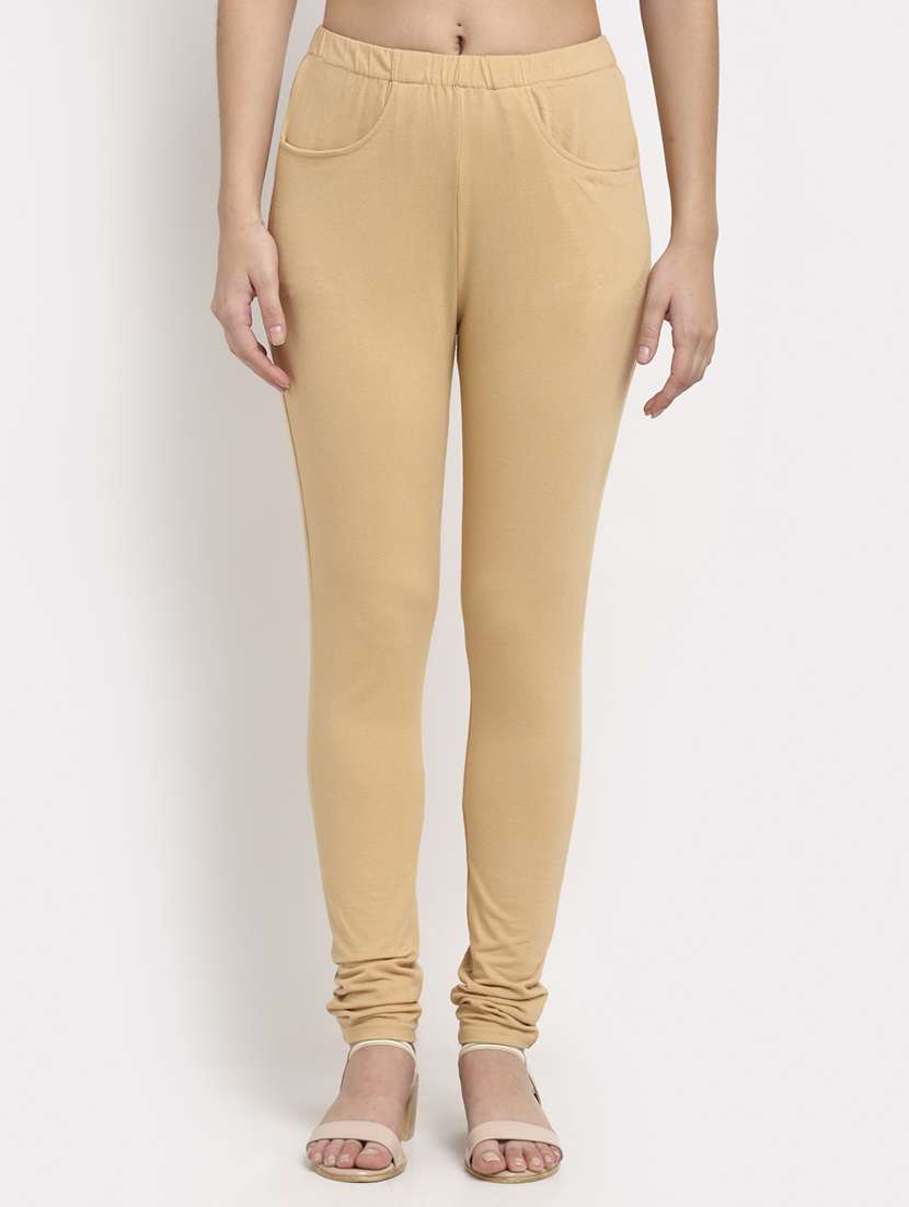 mid rise solid legging - 18016709 - Zoom Image - 0