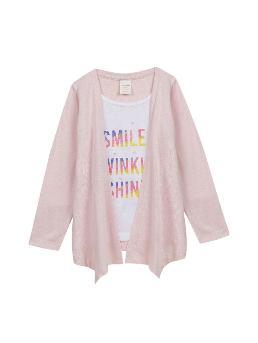 round neck solid shrug