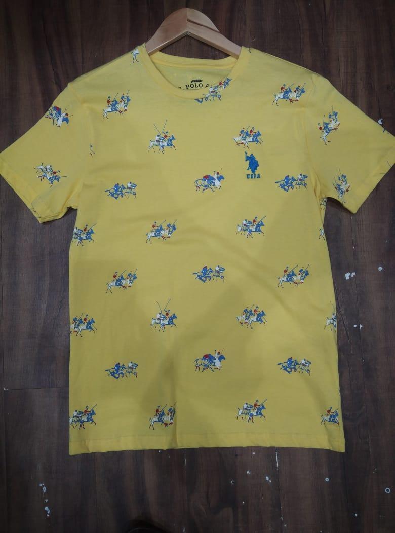 yellow cotton tshirt - 18018571 - Standard Image - 1