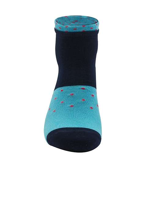 ankii stylish cotton self design women premium ankle socks, pack of 3 - 18018958 -  Standard Image - 4